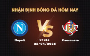 napoli cremonese 25 04 seria a