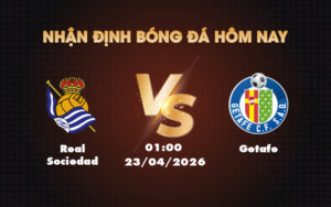 real sociedad getafe 23 04 la liga