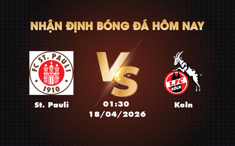 st pauli koln 18 04 bundesliga