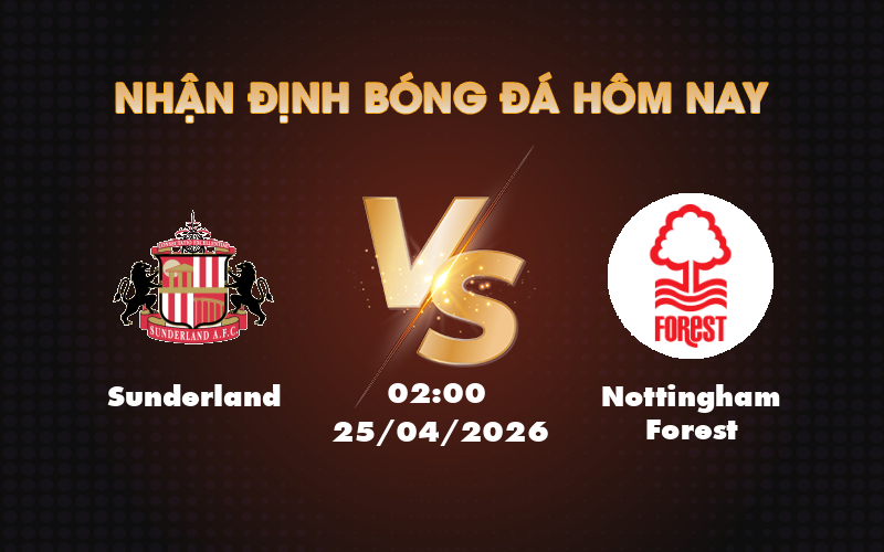 sunderland nottingham forest 25 04 ngoai hang anh