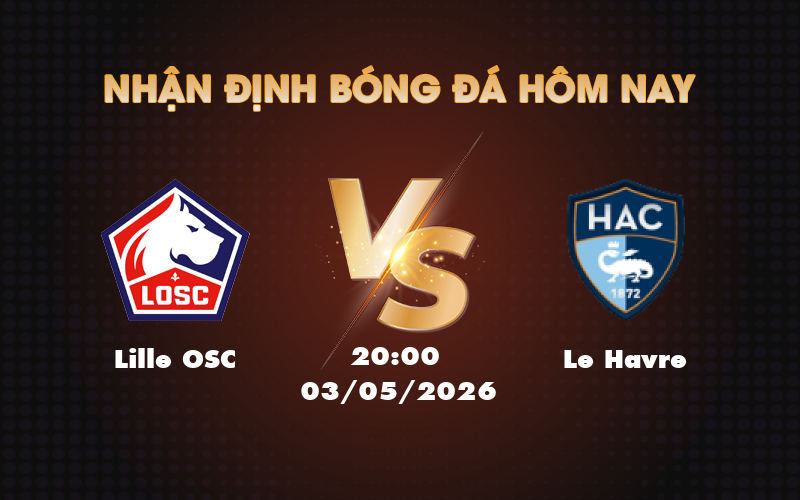 lille osc le havre 03 05 ligue 1